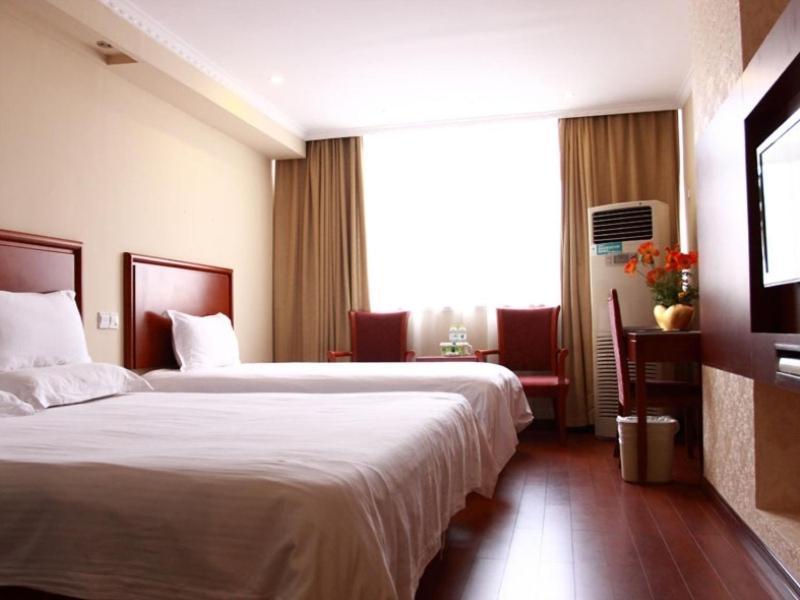 Greentree Inn Jiangsu Huaian Chuzhou Avenue Business Hotel Hoài An Ngoại thất bức ảnh