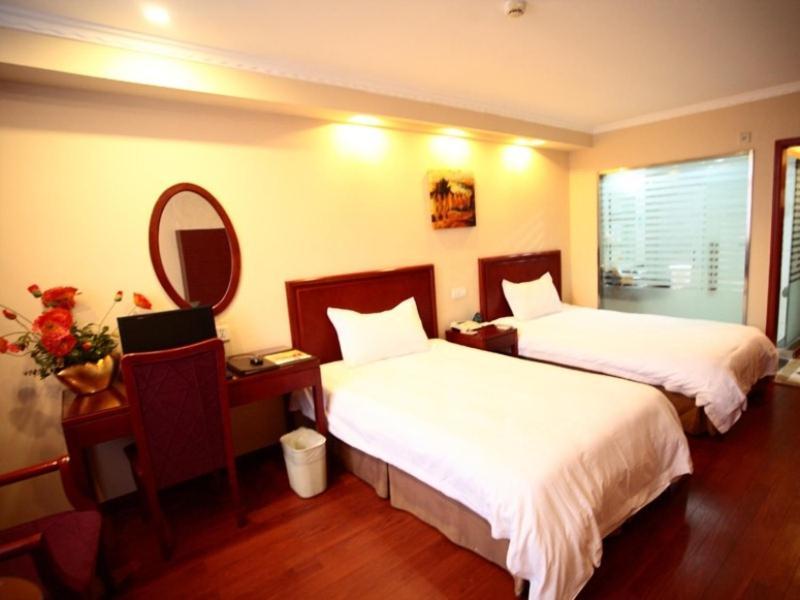 Greentree Inn Jiangsu Huaian Chuzhou Avenue Business Hotel Hoài An Ngoại thất bức ảnh