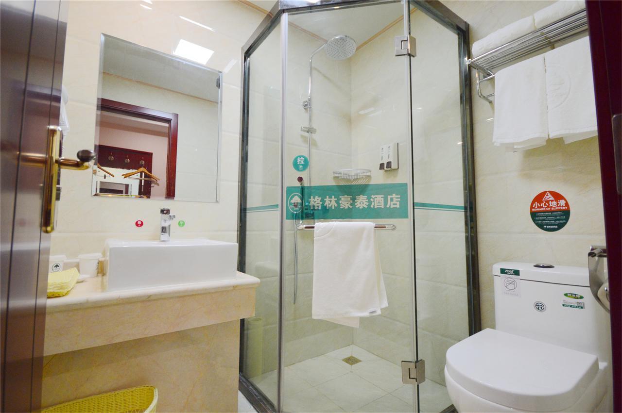 Greentree Inn Jiangsu Huaian Chuzhou Avenue Business Hotel Hoài An Ngoại thất bức ảnh