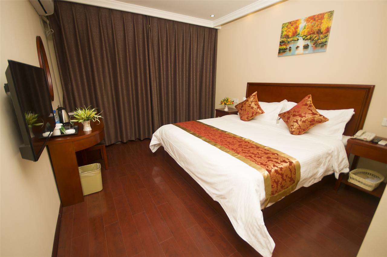 Greentree Inn Jiangsu Huaian Chuzhou Avenue Business Hotel Hoài An Ngoại thất bức ảnh