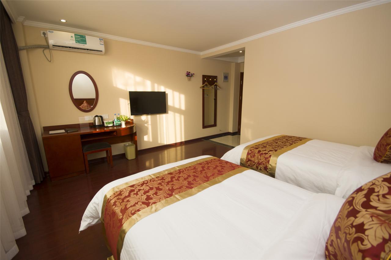 Greentree Inn Jiangsu Huaian Chuzhou Avenue Business Hotel Hoài An Ngoại thất bức ảnh